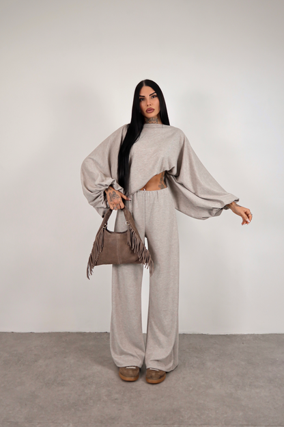 Completo in maglia Isadora -  Sabbia
