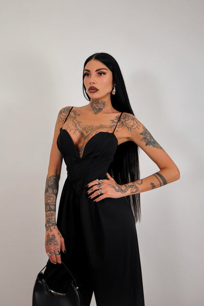 Tuta intera Halima - Nero