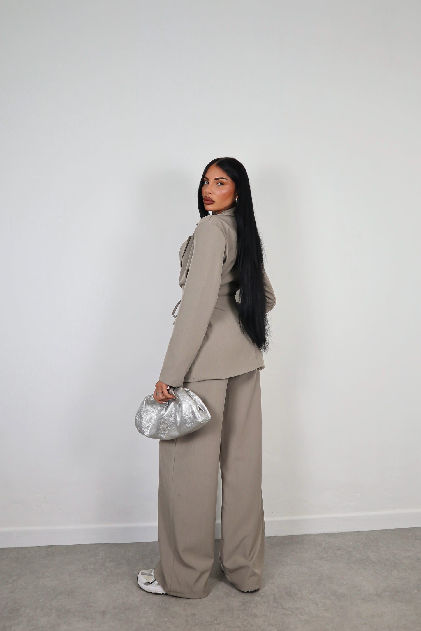 Tailleur Nadia - Tortora