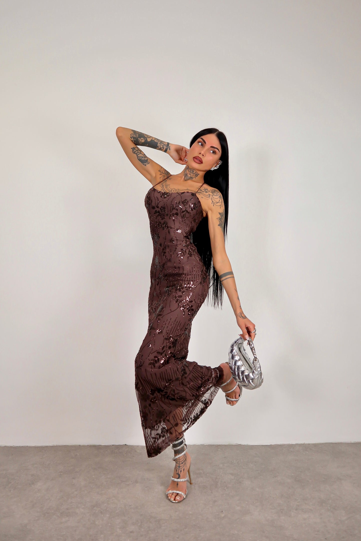 Abito Adeline - Marrone