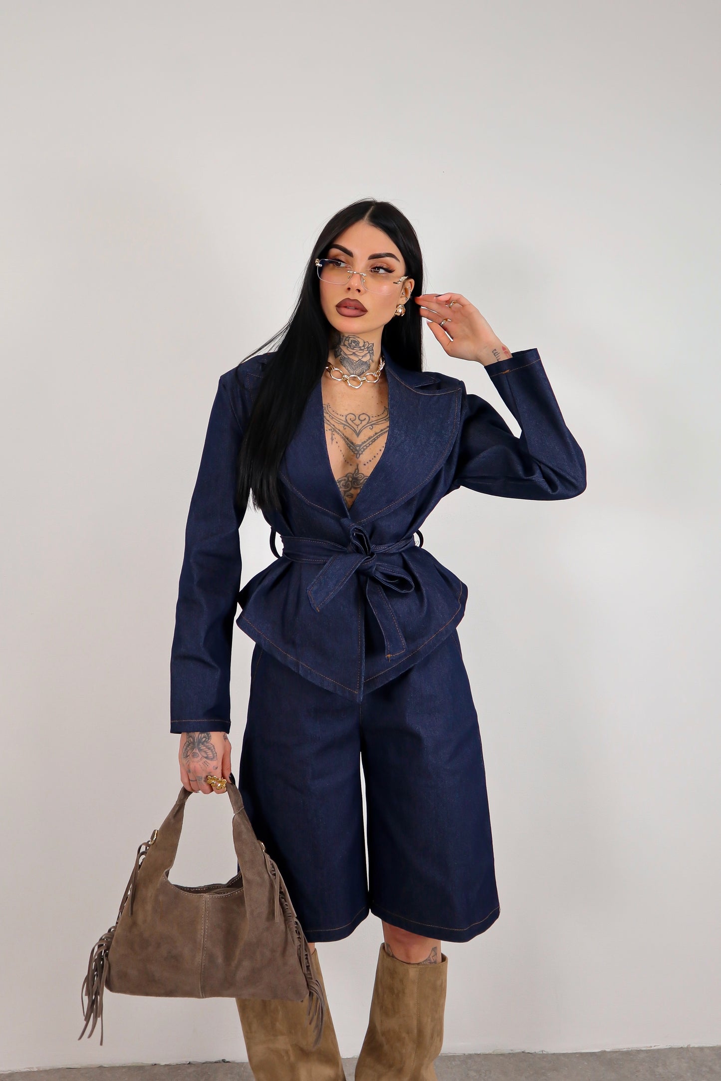 Completo denim Nada