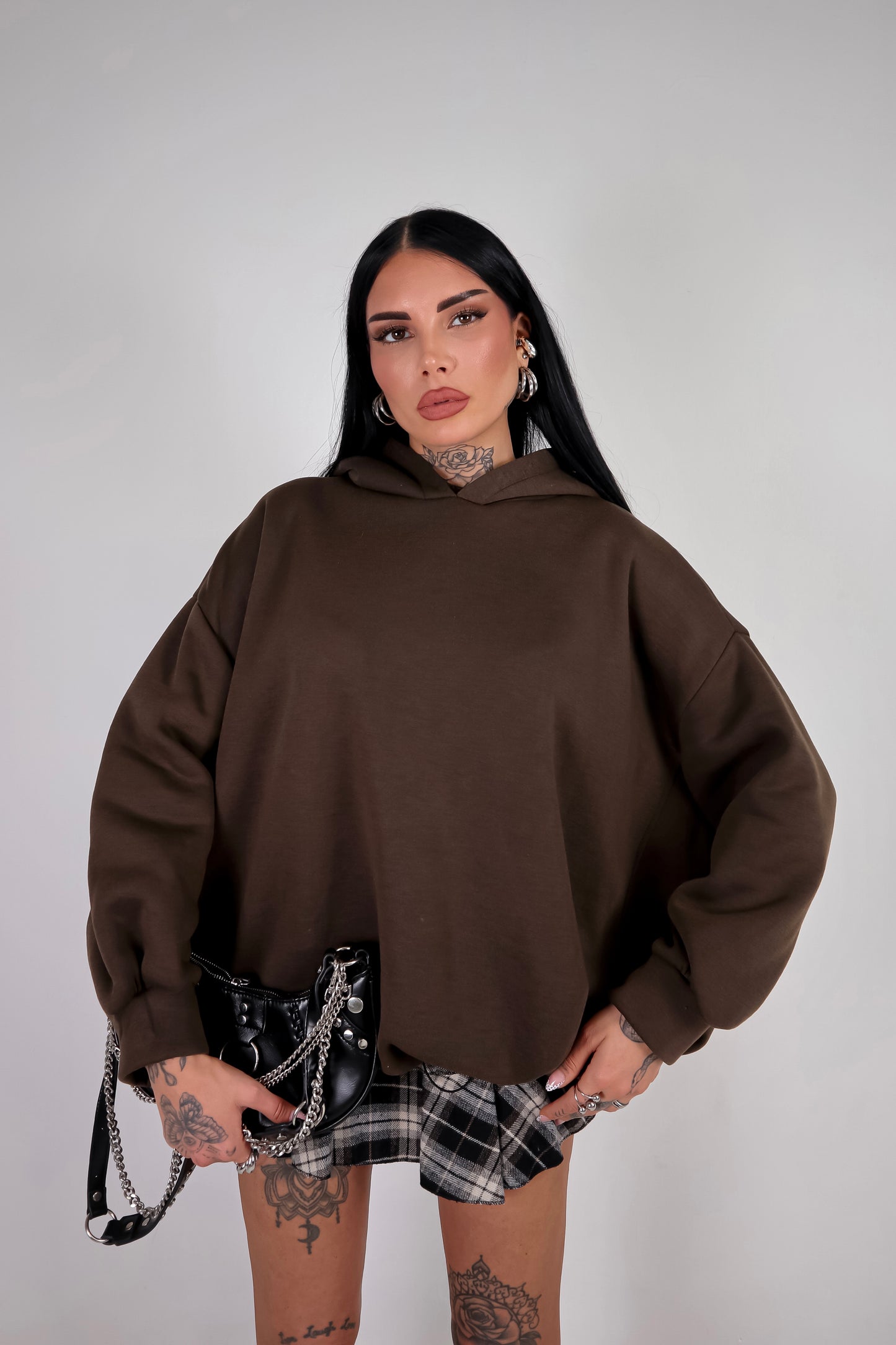Felpa Extra Over - Marrone