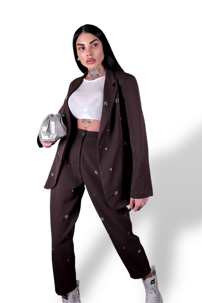 Tailleur Gemma - Marrone