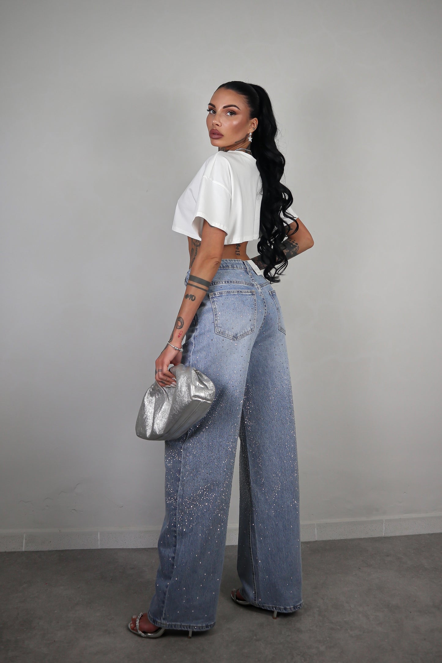 Jeans Brillo Oblique