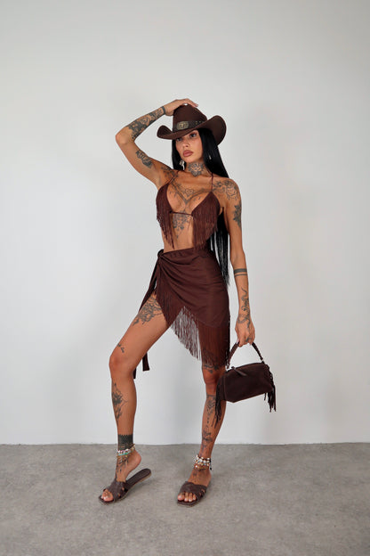 Set bikini Filipa - Marrone