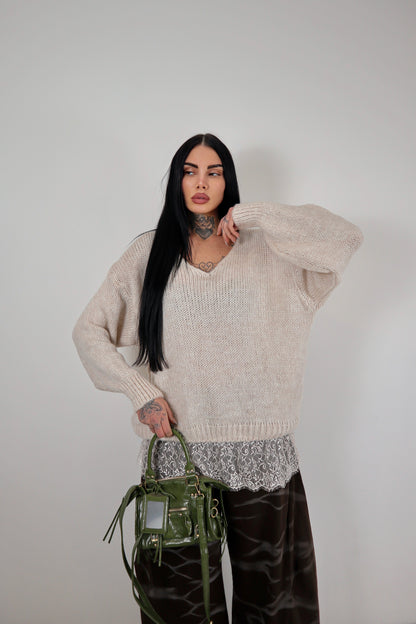 Maglione Polly - Beige