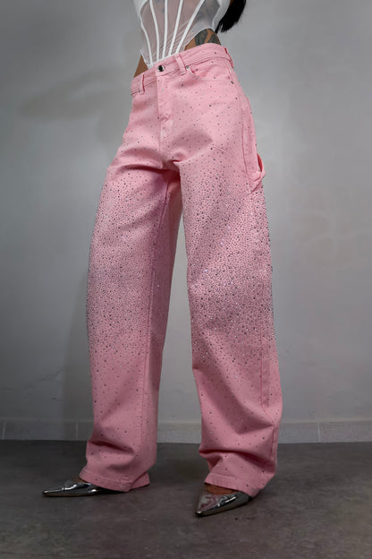 Jeans Polvere di Stelle - Rosa