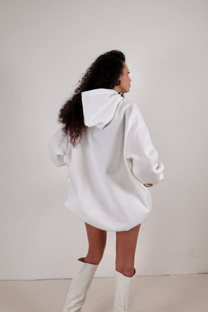 Felpa Extra Over - Bianco