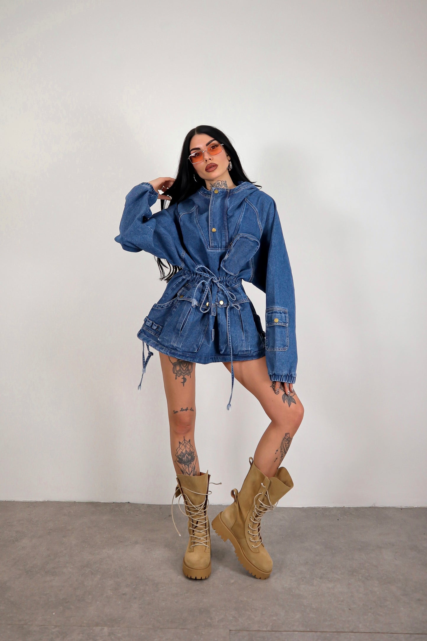 Abito Parka Denim