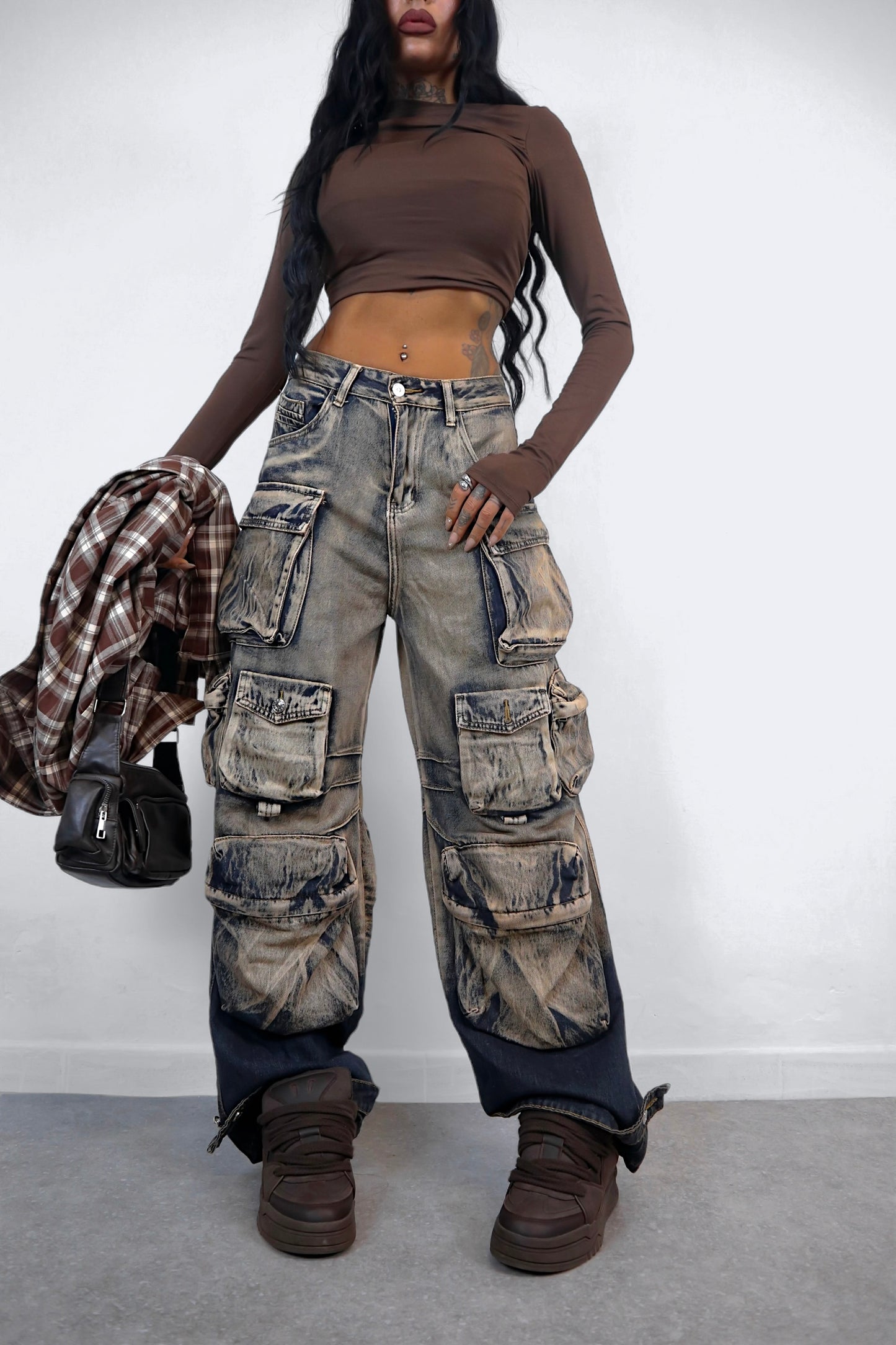 Jeans Cargo Sabbiato
