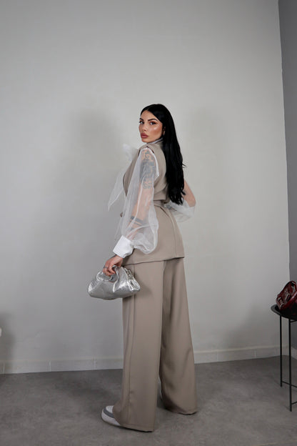 Tailleur Easter - Tortora
