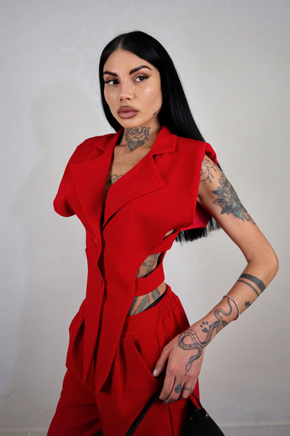 Tailleur Viper - Rosso