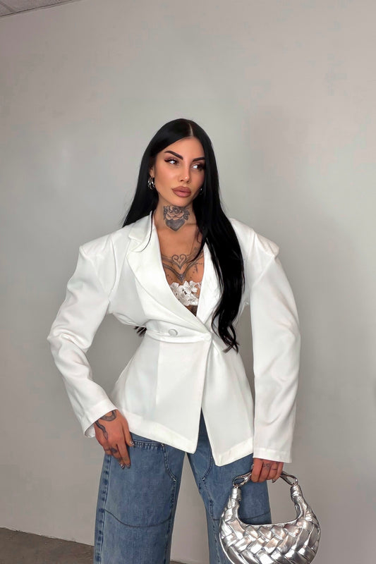 Blazer Kristen - Bianco