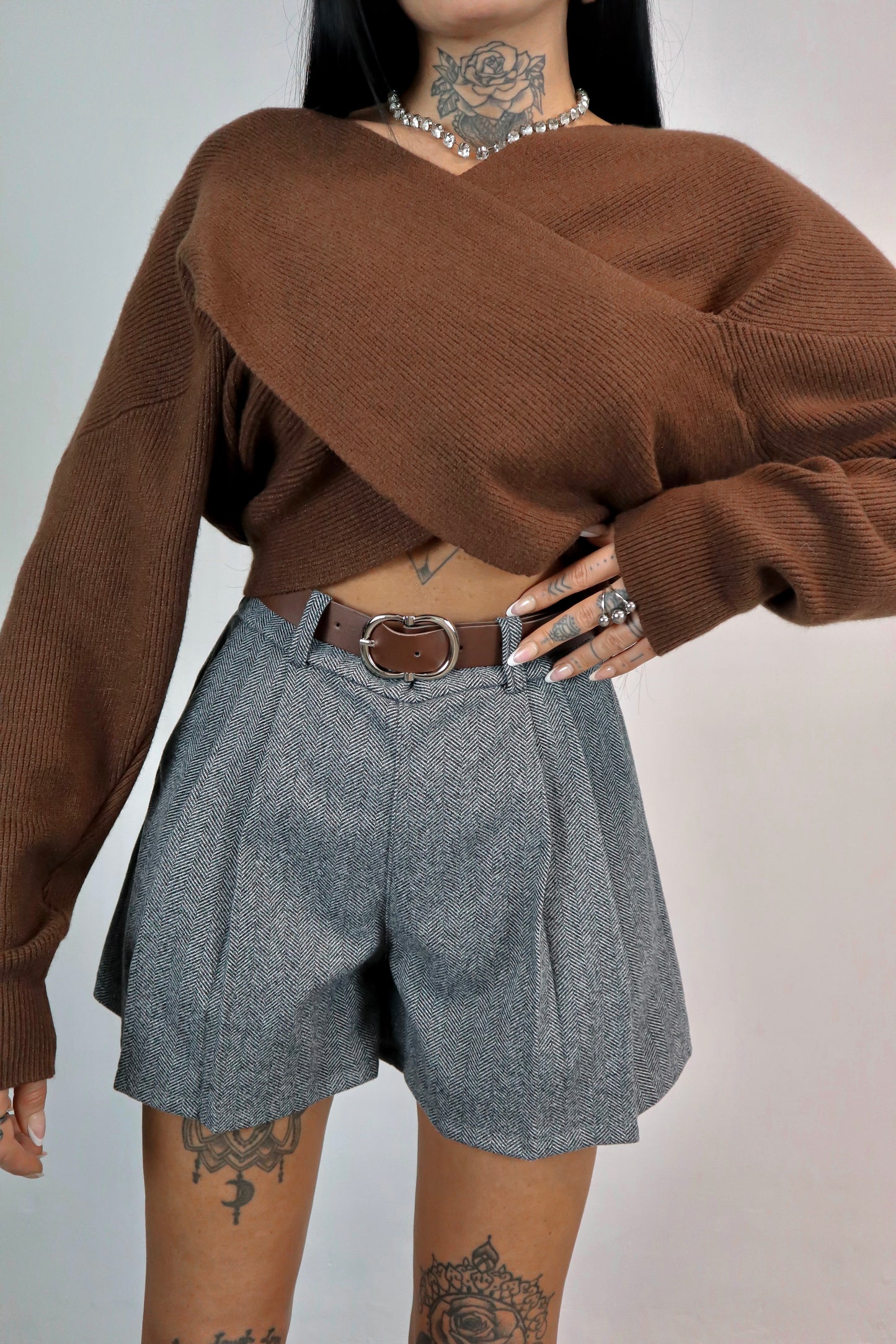 Shorts Louise - Grigio