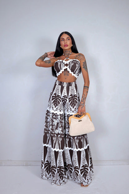 Completo Tropical - Marrone