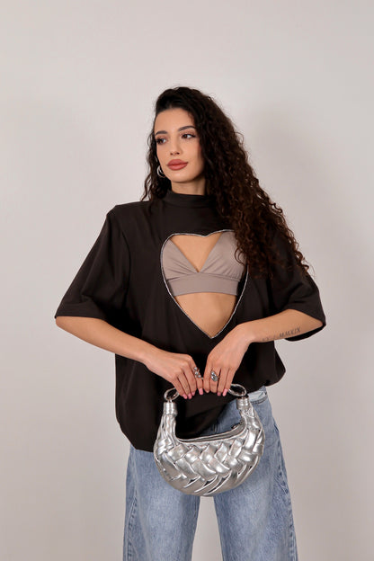 Maglia Te Quiero - Marrone