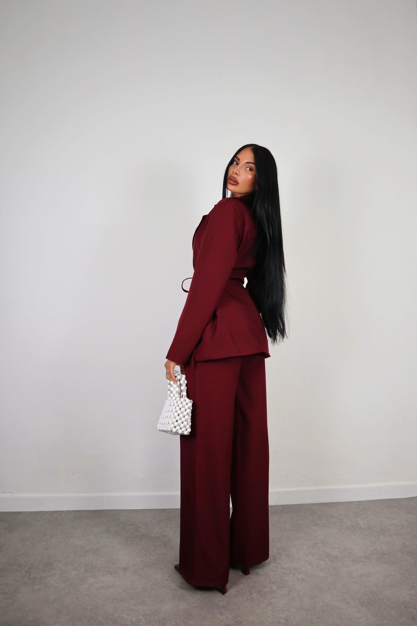 Tailleur Nadia - Bordeaux