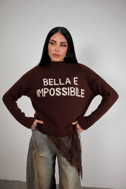 Maglione BeI - Marrone