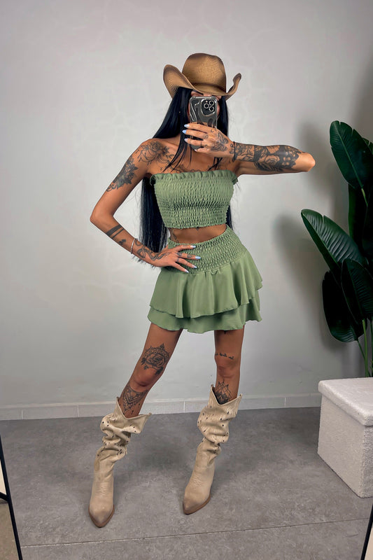 Completo Charlie - Verde militare