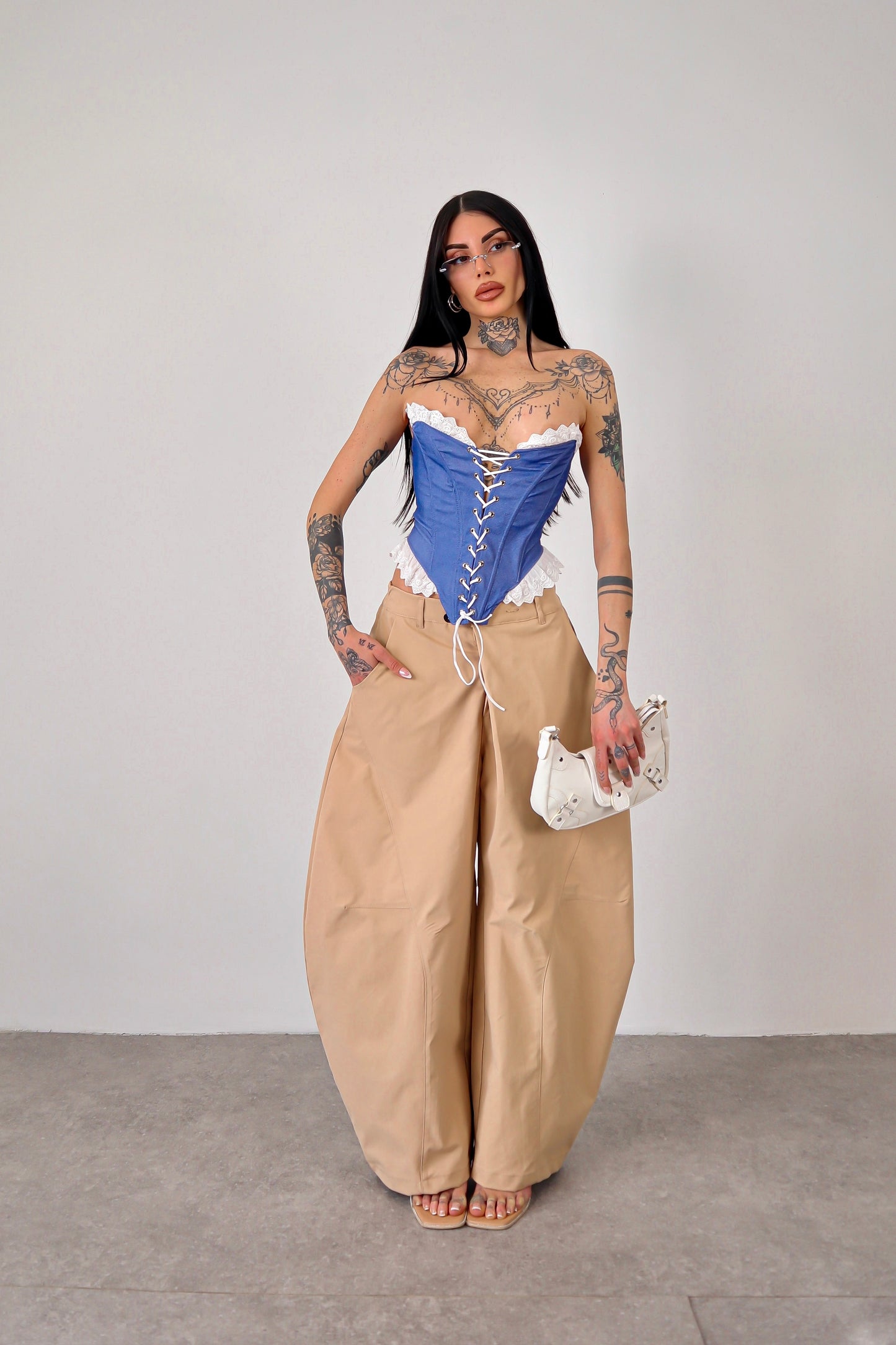 Corpetto denim Lucilla