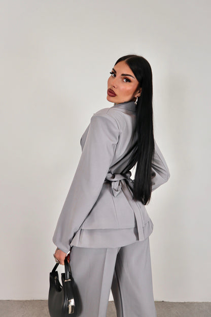 Tailleur Corsetto - Grigio chiaro