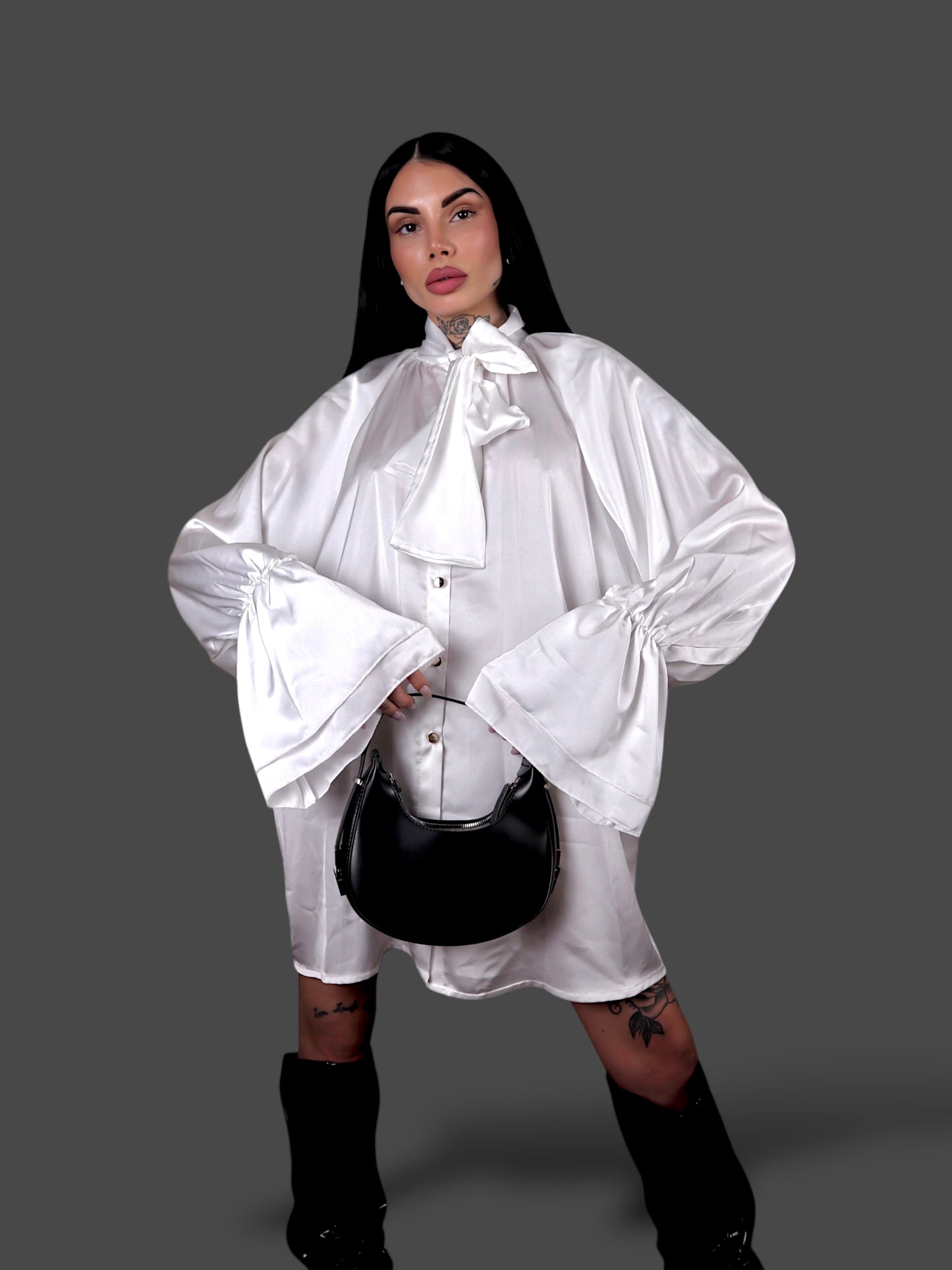 Camicia Over Mozart - Bianco