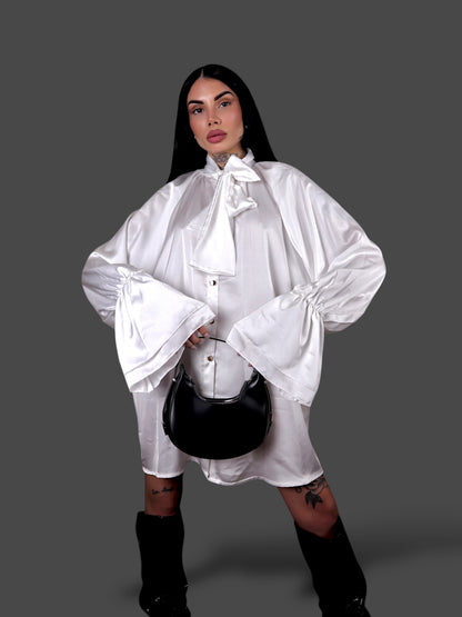 Camicia Over Mozart - Bianco