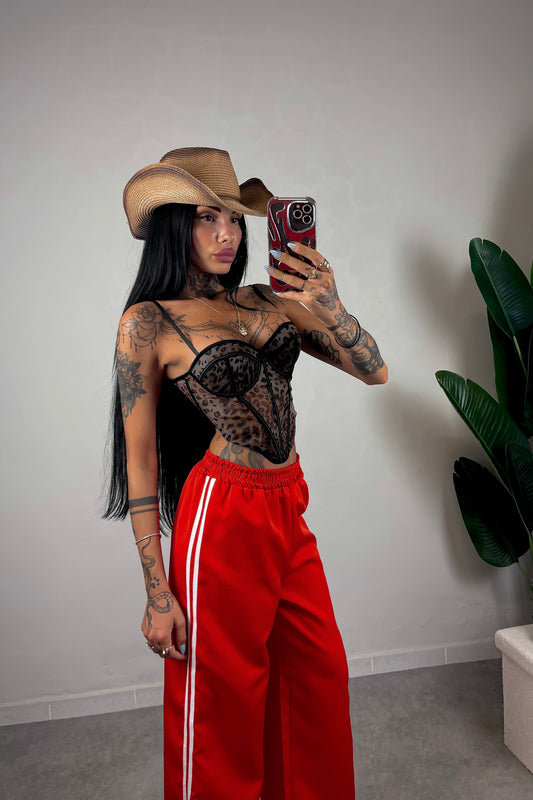 Corsetto Selvaggia - Leopardato