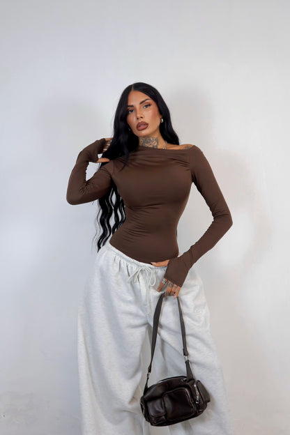 Maglia Kylie - Marrone
