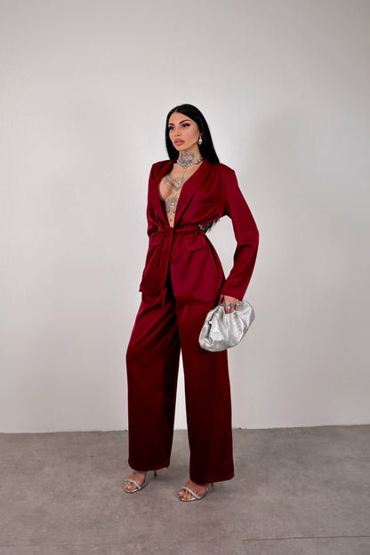 Tailleur Diva - Bordeaux