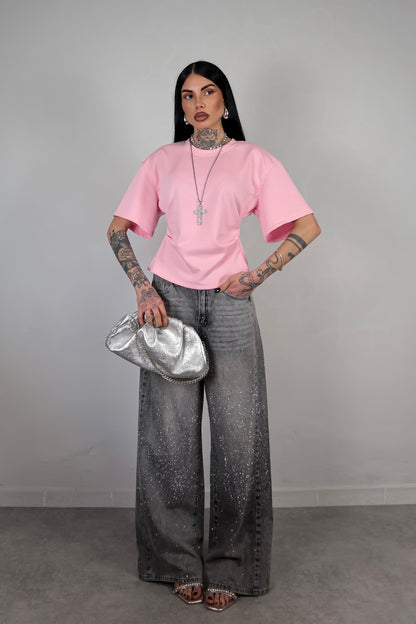 Maglia Punto Vita - Rosa