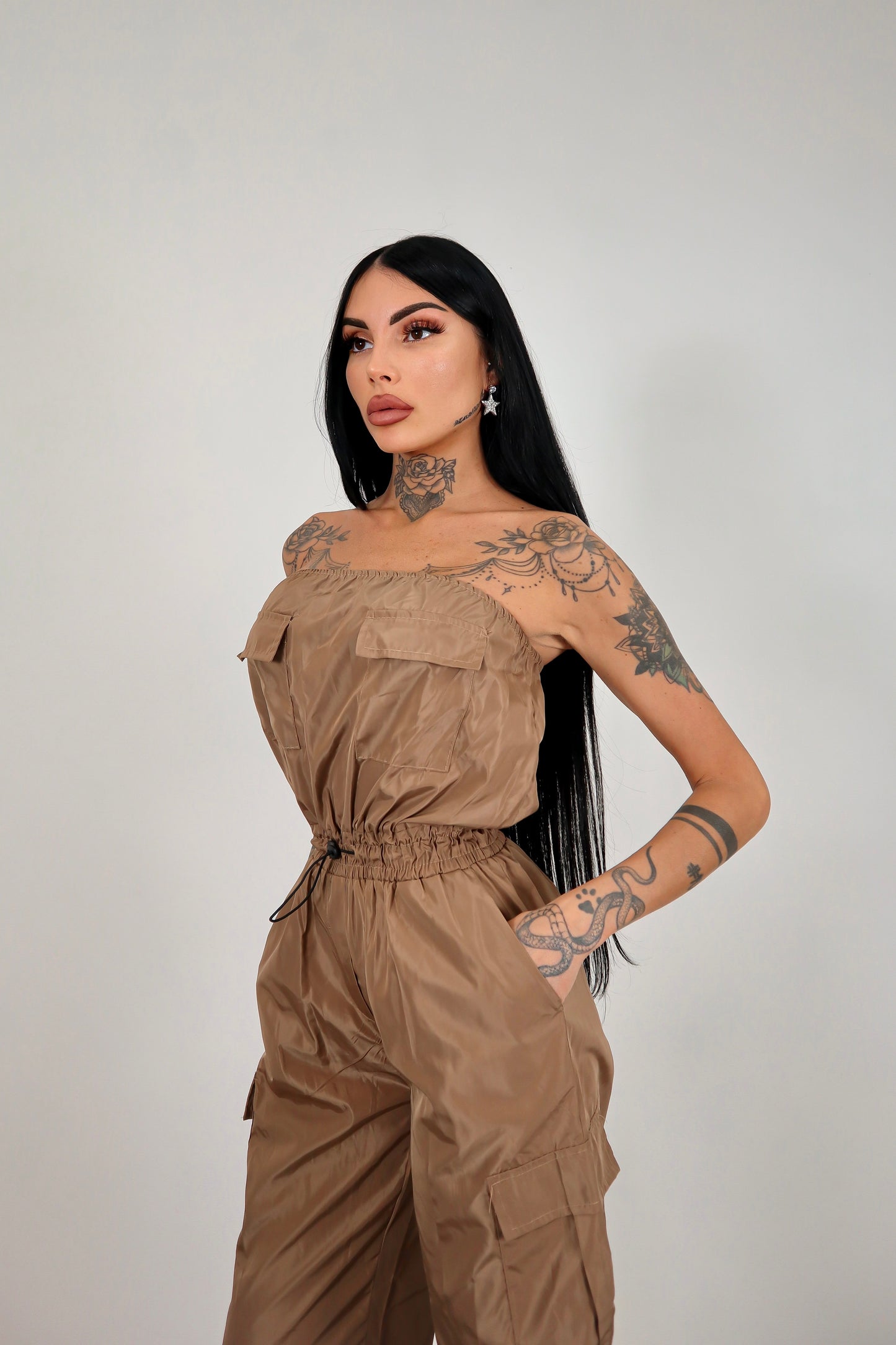 Tuta intera Dakota - Beige