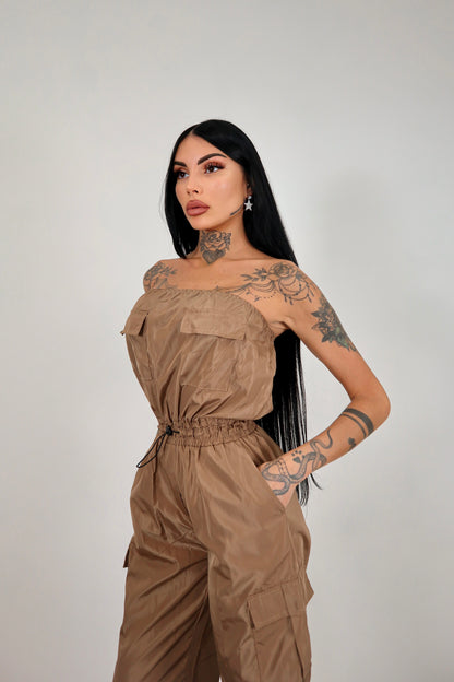 Tuta intera Dakota - Beige