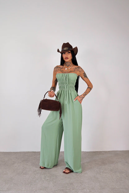 Tuta intera Alessia - Verde mela