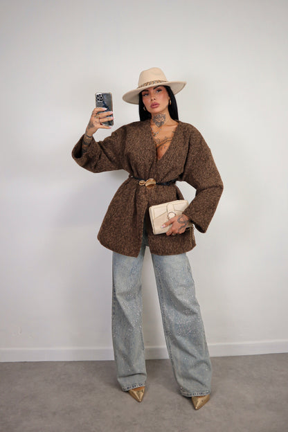 Cardigan Nala - Marrone