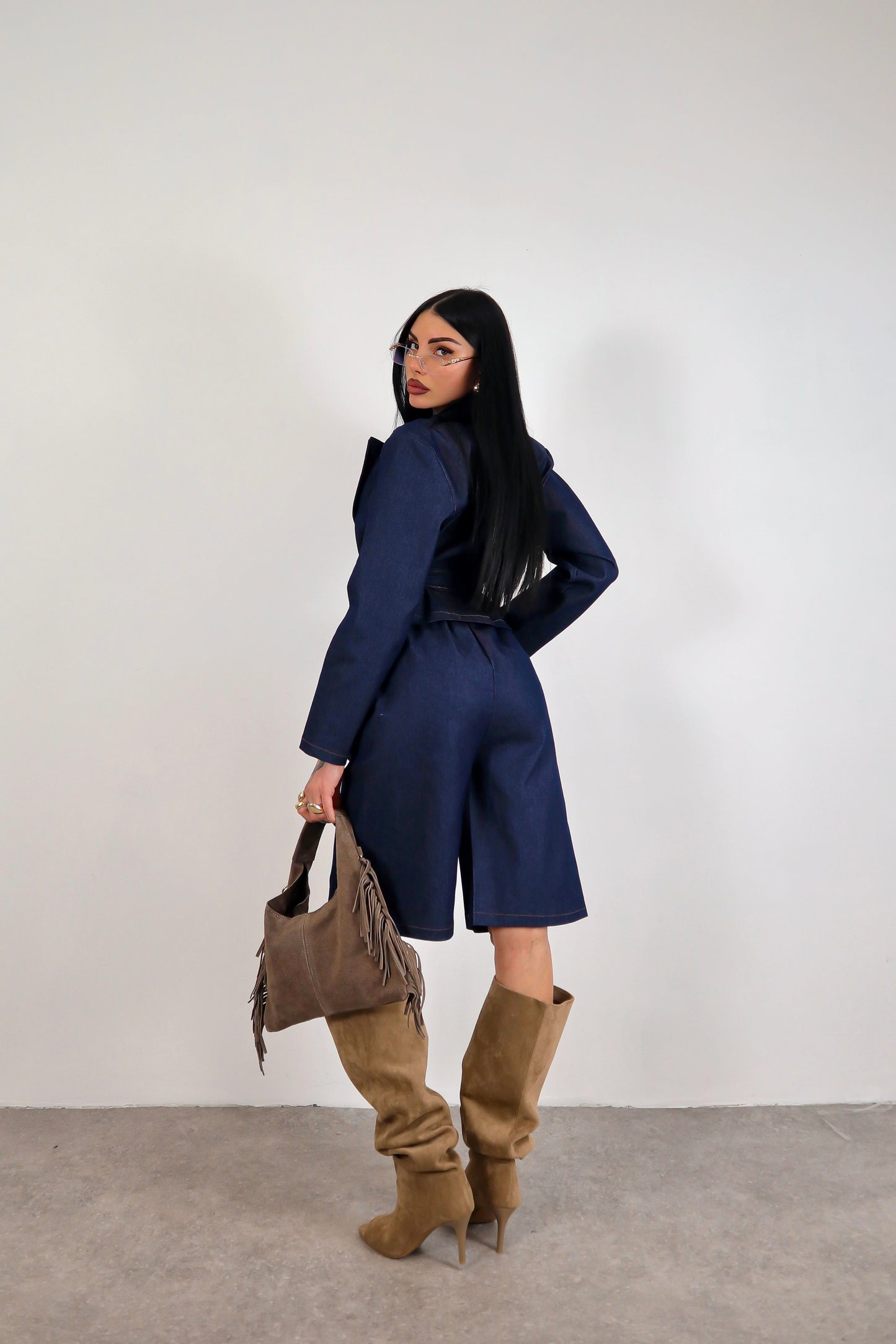 Completo denim Nada