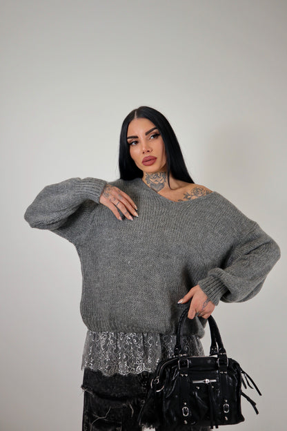 Maglione Polly - Grigio