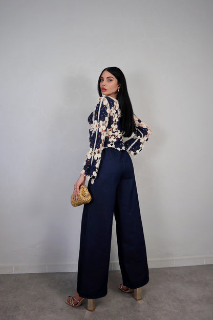 Pantalone Denim Capri