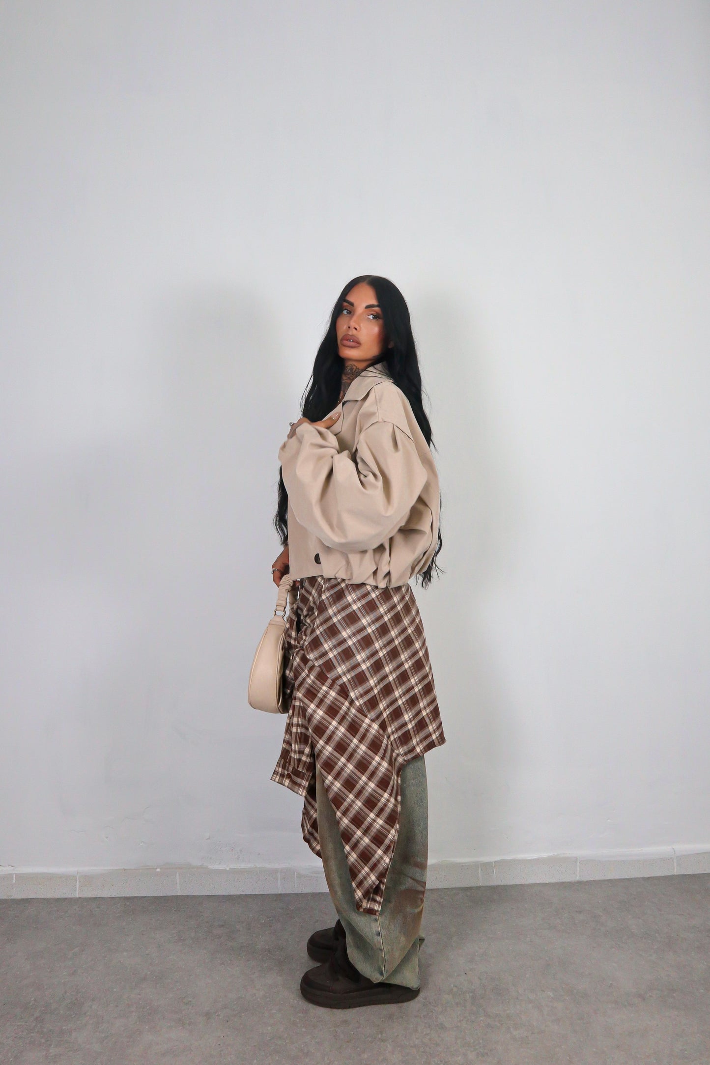 Trench Bomber - Beige