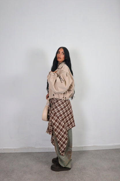 Trench Bomber - Beige