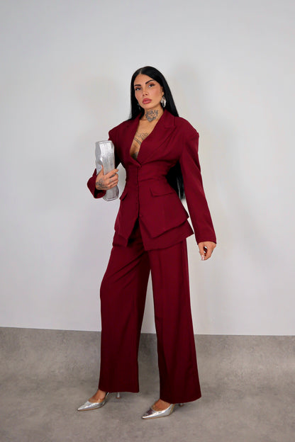 Tailleur Corsetto - Bordeaux