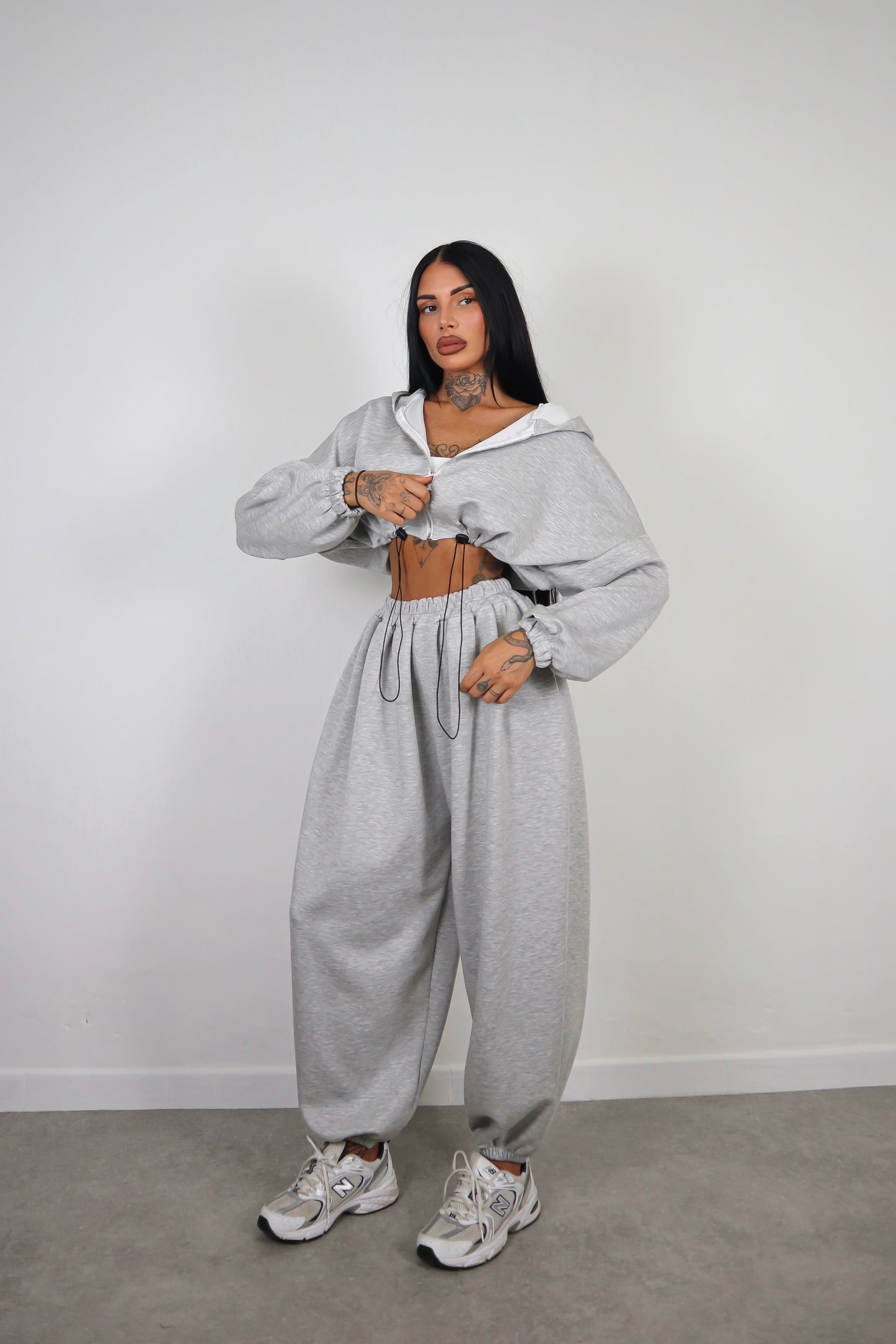 Completo tuta Sasha - Grigio