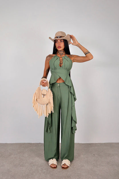Completo Marrakech - Verde Militare