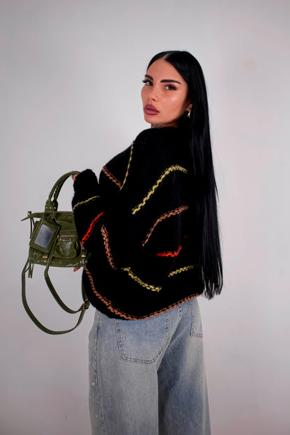Maglione Delicious - Nero