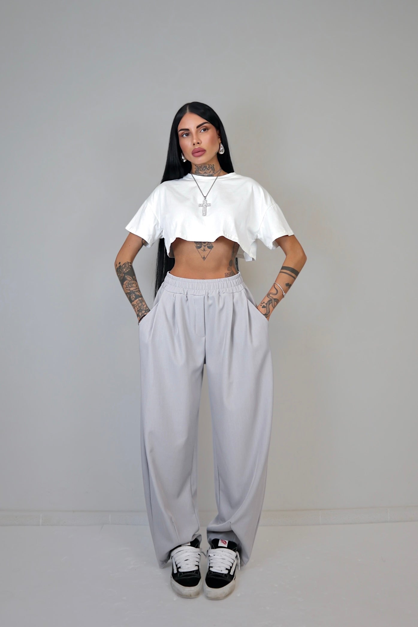 Pantalone Smart - Grigio