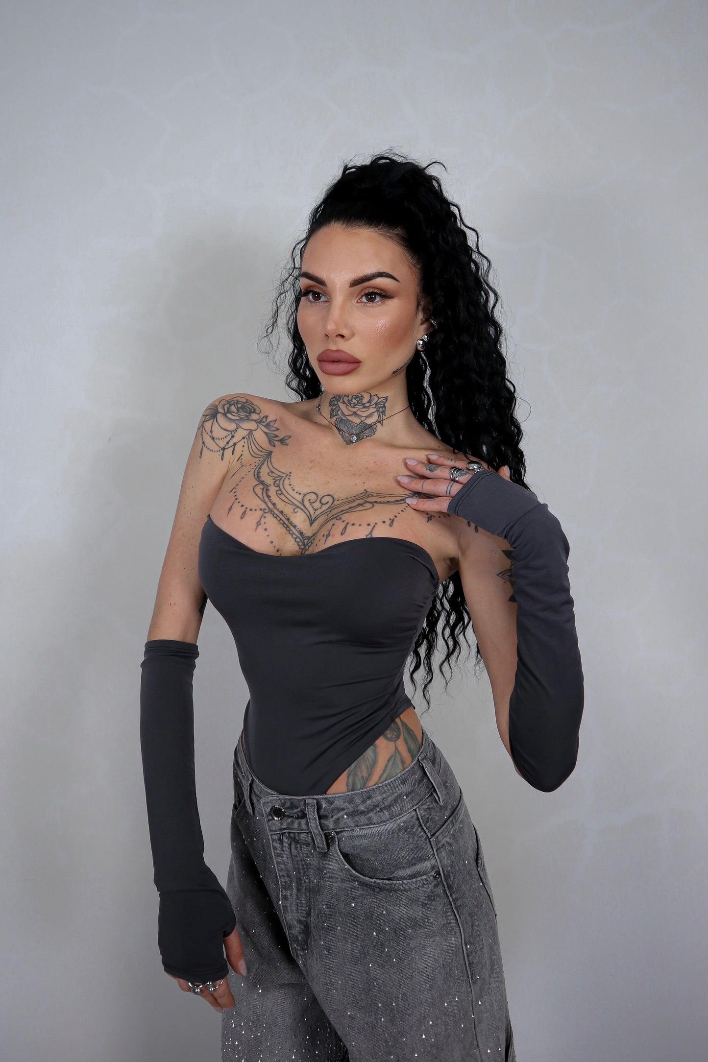 Body Guantino Megan - Grigio