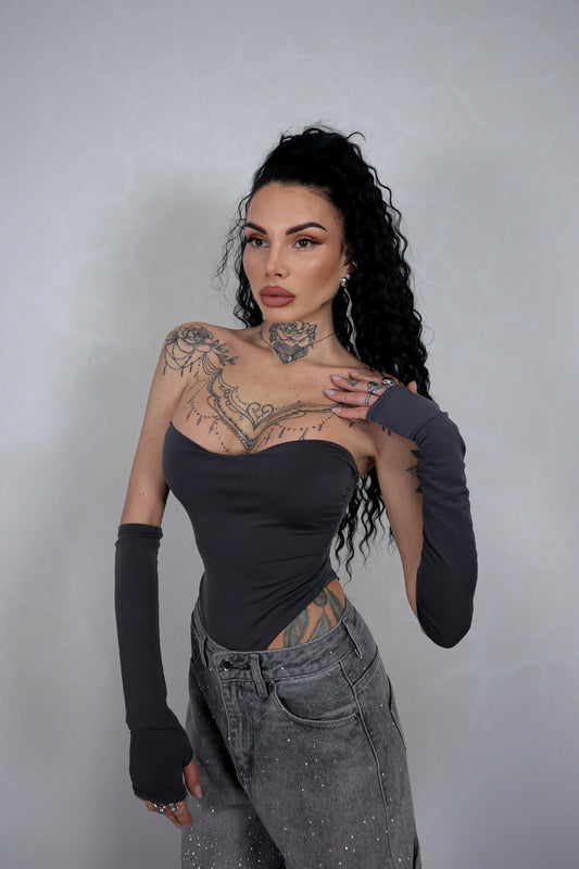 Body Guantino Megan - Grigio