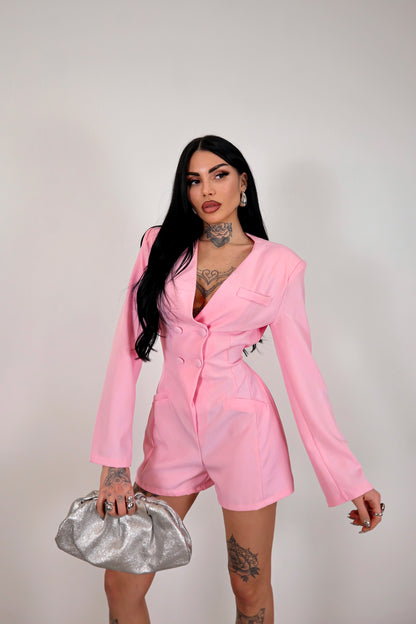 Tuta intera Jacqueline - Rosa