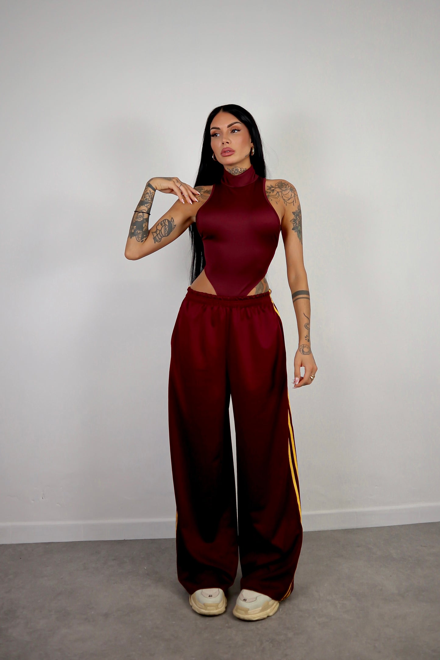 Pantalone Adi - Bordeaux