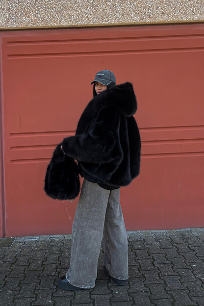 Pelliccia Alaska - Nero